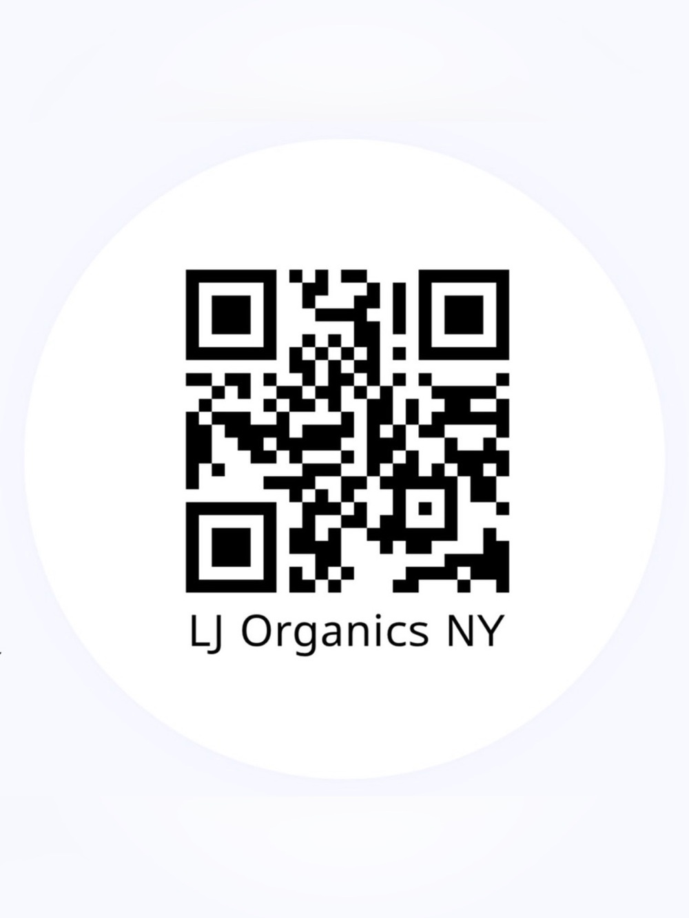 50 CUSTOM STICKERS - 2” ROUND - WITH YOUR QR CODE & CLOSET NAME - WHITE